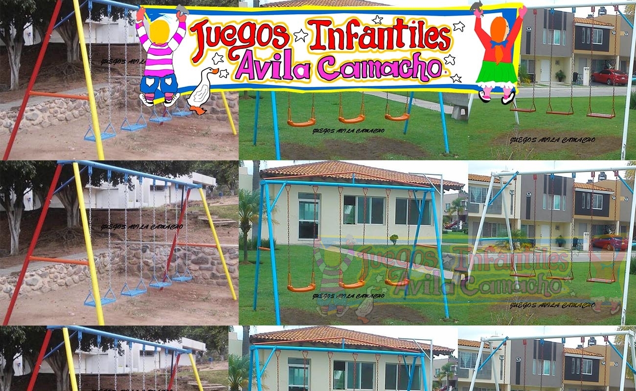Promociones de juegos infantiles para parques Avila Camacho